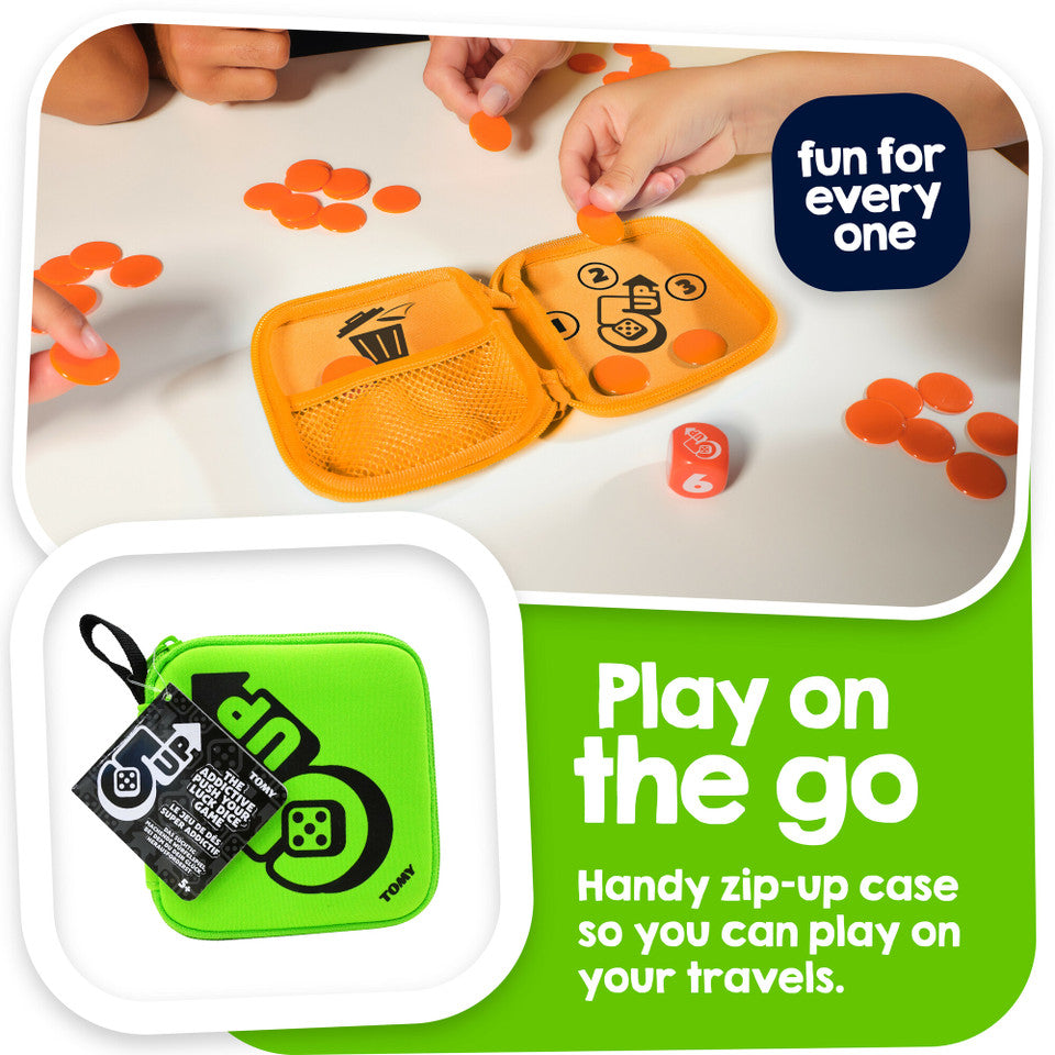 5 UP - The Push Your Luck Dice Game for Kids and Adults